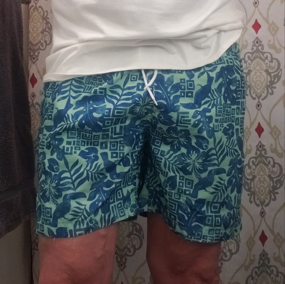 Trunks Surf and Swim CO. Large Tropics Swim Trunks